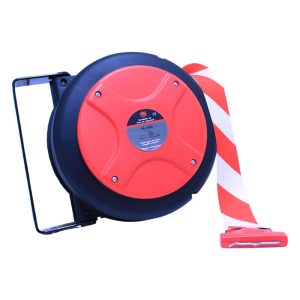 01 Enrollador cinta seguridad 16 mts. Ancho 48mm y grosor 0.5 mm · YA 6996
